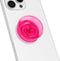 Svanove Adhesive Phone Grip Stand, Cute Silicone Clear Stick on Phone Grip Holder