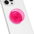 Svanove Adhesive Phone Grip Stand, Cute Silicone Clear Stick on Phone Grip Holder