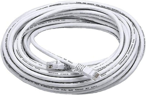 Cat6 Ethernet Patch Cable Monoprice - Network Internet Cord - RJ45, Stranded, 550Mhz, UTP, Pure Bare Copper Wire,