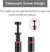 49mm-80mm Graphics Cards GPU Brace Support Adjustable Height Video Cards Sag Holder Bracket Stand with Magnetic Black