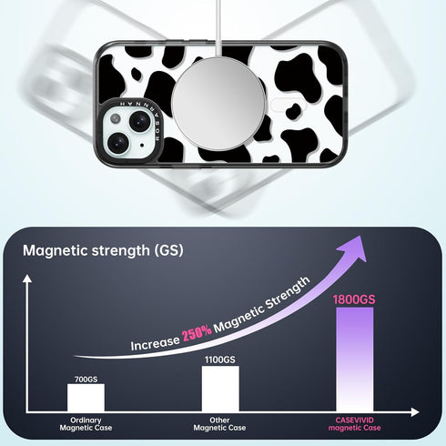 casevivid 15 6.6 6.1" Magnetic for iPhone Magsafe Case Cute Aesthetic - Durable Shockproof ft Drop Impact Phone Case