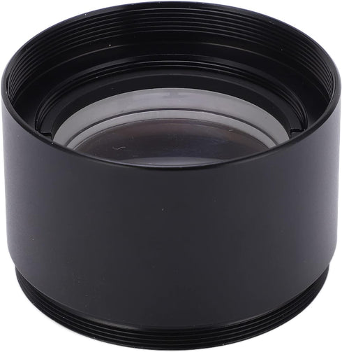 WD165 0.5X Objective Lens, Wide Field Magnification Microscope Lens for Laboratory Use