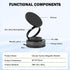ZOOMKEY 360Adjustable 16/15/14/13/12/Android(Black) Vacuum Suction Bracket for Car Mount,Vacuum Magnetic Phone