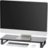 IRIS USA 1-Tier Multi-Purpose Modern PC Monitor Organizer Stand with Metal Legs,