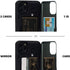 TORU CX PRO Wallet Case for iPhone 11 Pro | Protective Shockproof Heavy Duty Cover with Hidden Card Holder & Card Slot,