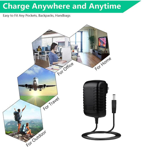 9V AC Adapter Replacement for Pyle Pro PSBT65A PSBT65A.5 Bluetooth Karaoke PA Speaker System Charger Power Supply Cord