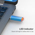 RAOYI 10 Pack 1GB 1G 2.0 USB Flash Drive USB Memory Stick Bulk Thumb Drive Pen Drive Blue