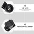 Toddmomy 2 Sets 3-in-1 Phone Camera Lens Kit with Fisheye, Macro, and Wide Angle Lenses for Smartphones, Black Clip-on