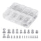 NEEWER 26PCS Camera Screw Set for Photography Equipment, Includes 1/4" 3/8" M2 M2.5 M3 M4 Screws