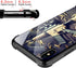 CARLOCA Compatible with iPhone XR Case, Military Pattern Design, Shockproof Anti-Scratch Hybrid Case (Black)