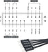 COMeap Front Panel Connector - Motherboard Extension Cable Set for PC DIY with Front Panel Extension Plug