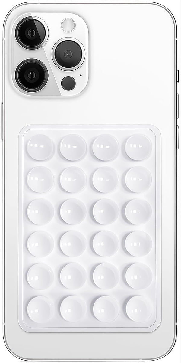 Galundge Silicone Suction Phone Case Mount, Non Slip Sticky Phone Grip for Cellphone,