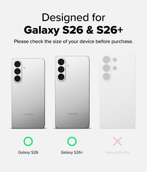S26 S26 2 Pack Ringke Camera Lens Frame Glass for Samsung Galaxy and Plus Camera Lens Protector [Individual Lens