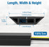 Eapele 10 Settings ft Floor Cord Cover Heavy Duty Cable Protector, Easy to Unroll, Prevent Trip Hazard for Home Office