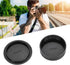 YYOYY 4 Pair Camera Rear Lens Cover and Body Set, Hard Plastic Accessories for M42 Screw Mount Cameras, Lightweight