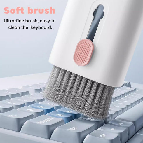 Loyanger 7 1 in Electronic Cleaner Kit,Keyboard Cleaner Laptop Monitor Computer Keyboard Brush for Earphones Mobile