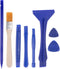 uxcell 8in1 Electronics Repair Tool Kit, Plastic Pry Bar, Cleaning Brush for Screen Glue Removal