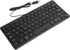 eboxer-1 USB Wired Mini Slim Keyboard, Small Compact Waterproof Business Keyboard for Laptop and Desktop, Plug and Play