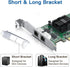 Gigabit Dual NIC Card with Intel I350 Chip, 1Gb Network Card, Dual RJ45 Ports, PCI Express 2.1 X4 Ethernet Adapter