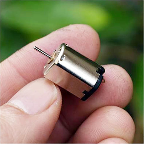 ADPVRLUQ 2pcs N20-16065 3V 24500RPM 12mm*15mm Motor DC high Speed Carbon Brush mini Electric Motor DIY Remote Control