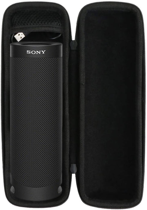 Aenllosi Hard Carrying Case - Replacement for Sony SRS-XB23 Extra BASS Wireless Speaker, Color: Black