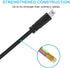 Replacement UC-E6 USB Cable Photo Transfer Cord Compatible with Nikon CoolPix, L, D, P Series Digital Camera D3300,
