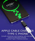 zoyuzan USB C Male to Lightning Female Charging Cord Adapter, 3 Pack for iPhone Charger Cable, Compatible for Galaxy
