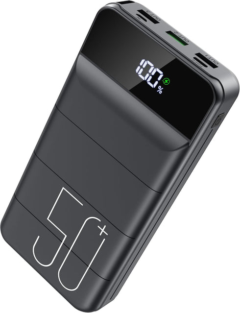 LOOPEAK Power Bank 50000mAh 22.5W Fast Charging Portable Charger, USB C Quick Charge
