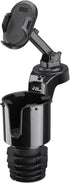 JOYTUTUS Cup Holder Phone Mount for Car, Large Adapter with 360 Degree Rotation, Compatible with iPhone & Samsung