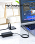 Charger Replacement for HP Elitebook, Probook Laptop, 65W, Round Power Connector