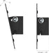 SWIFT110-AP Tilting TV Wall Mount, Black, for TVs up to 25-inch, 1 Count