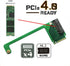chenyang ROG Ally Gaming Internal M.2 NVME M-Key 2230 to 2280mm SSD Upgrade Extension Adapter