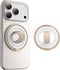 SODI Cell Phone Ring Holder with Finger Strap, Detachable Finger Strap Magnetic Phone