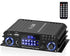 Facmogu S-288 4 CH Bluetooth 5.0 Home Audio Amplifier, RMS 45Wx4, Max 600W, USB, SD, FM, with Remote Control