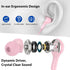 USB Headphone for PC Laptop - Magnetic 2.3M Wired Earbuds with Microphone Control and Noise Canceling