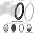 82mm Lens to 86mm Filter Ring, Compatible with 82mm Camera Lens & 86mm Accessories