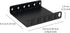 LiyaTech 3.1 inch Rackmount Recessed Adapter for 2U Rack, Black