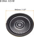 uxcell 0.5 W 8 Ohm DIY Magnetic Speaker 40mm Round-Shape Replacement Loudspeaker 2pcs
