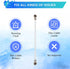 A02s A02s SM-A025U SM-A025U1 for Samsung Galaxy Coax Antenna Flex Cable Replacement Coax Signal Antenna Wire