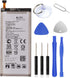 LG Stylo 4 Battery Replacement, 3300mAh Li-Polymer Battery for LG Stylo 4 / BL-T37 with Repair Kit Tools