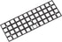 KPREPUBLIC Carbon Fiber Plate for BM40 JJ40 40% Custom Mechanical Keyboard, Support MX Edition (BM40 Carbon Fiber Plate