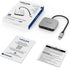 WAVLINK 4K@60Hz 95W USB C to Dual HDMI Adapter, Dual Monitor Splitter, Dual HDMI, PD, Compatible with Dell