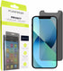 PureGear 2-Way Privacy Tempered Glass Screen Protector for iPhone 13 Mini (2021) 5.4", Self Alignment Installation