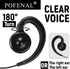 RDM2070D CLS1110 CLS1410 Single-Wire Walkie Talkie Earpiece Compatible with Motorola CP200 GP2000 XU1100 PRO1150 MU12