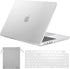 ProCase Slim Hard Shell Case for MacBook Pro 16.2 Inch 2024, with Keyboard Cover and Touch ID