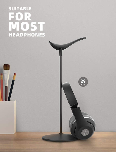 Lamicall Headphone Stand, Desktop Headset Holder for All Headsets, Airpods Max, HyperX Gaming, Beats/Sennheiser Music