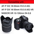 HB-N106 Lens Hood & 55mm Lens Cap for Nikon D5600 D5500 D3500 D3400 Camera kit AF-P DX 18-55mm f/3.5-5.6G VR Lens (1+1