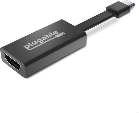 Plugable USB C to HDMI Adapter - 4K 30Hz, Thunderbolt to HDMI Adapter Compatible with iPhone 15, 16, MacBook Pro,