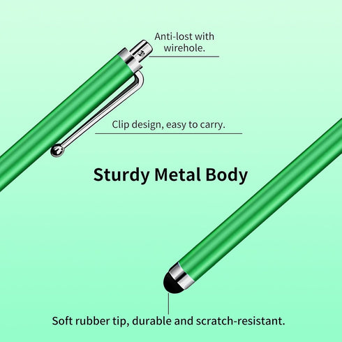 YITIAOXIAOYU 20 Pack Screens,10 Stylus Pen,Stylus Pen for Touchscreen High Precision and Sensitivity for Everyday