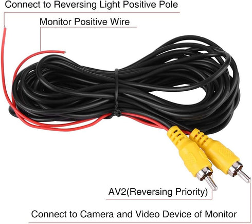 Universal Car Rear View Reverse Parking Camera HD Brake Light Backup Camera Kit for C-Class E CLS